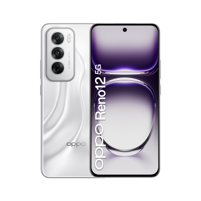OPPO RENO12-SIL S.PHONE 5G 6,7FHD  8CORE 12/256B 50 8 2MP FRONT 3