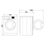 HOTPOINT NTSM119X3E ASCIUG 9KG INV PLANA EASYCLEANING CL.C