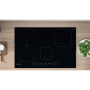 INDESIT IB21B77NE PIANO INDUZ 77CM 4Z NERO 9LIVELLI PUSHGOZONA DOUB
