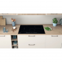 INDESIT IB21B77NE PIANO INDUZ 77CM 4Z NERO 9LIVELLI PUSHGOZONA DOUB