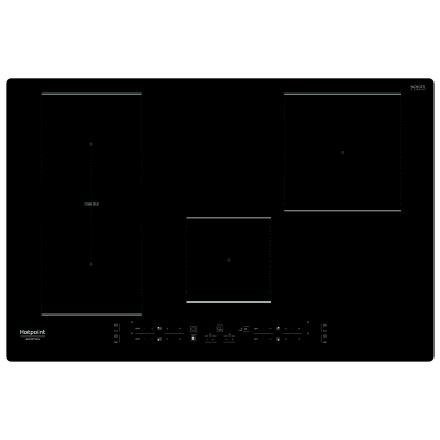 HOTPOINT HB0577BNE PIANO INDUZ 77CM 4Z COMBIDUO NERO