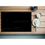 HOTPOINT HB0577BNE PIANO INDUZ 77CM 4Z COMBIDUO NERO