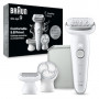 BRAUN 9061 SILK-EPIL RIC WETDRY 40 PIN. SMART LIGHT ACC. RASOIO