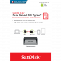 SANDISK SDDDC2-128 PENDRIVE 128GB ULTRA DUAL TYPE C