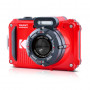 KODAK WPZ2 ROSSA WATERPROOF 15M - CMOS 16MP - ZOOM 4 27MM - LI-ON BATTERY  WPZ2 RED