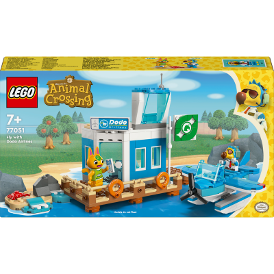 LEGO ANIMAL CROSSING 77051 IN VOLO CON LA DODO AIRLINES ETA 7 +