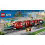 LEGO CITY TRAINS 60423 TRAM E FERMATA DEL TRAM ETA 7 +