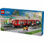 LEGO CITY TRAINS 60423 TRAM E FERMATA DEL TRAM ETA 7 +