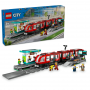 LEGO CITY TRAINS 60423 TRAM E FERMATA DEL TRAM ETA 7 +