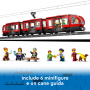 LEGO CITY TRAINS 60423 TRAM E FERMATA DEL TRAM ETA 7 +