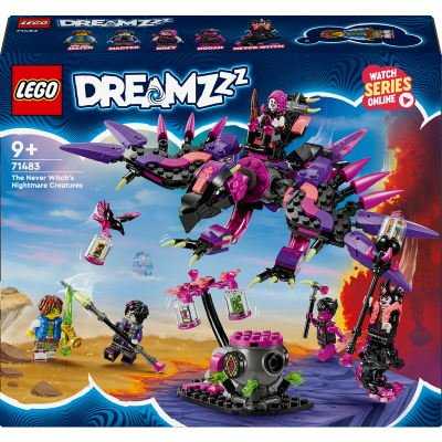 LEGO DREAMZZZ 71483 LE CREATURE DA INCUBO DELLA MAI-STREGA ETA 9 +