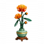LEGO BOTANICALS 10368 CRISANTEMO ETA 18