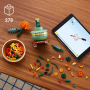 LEGO BOTANICALS 10368 CRISANTEMO ETA 18