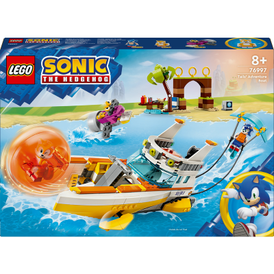 LEGO SONIC 76997 L   AEROSCAFO DELLE AVVENTURE DI TAILS ETA 8 +