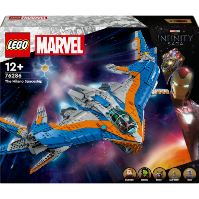 LEGO SUPER HEROES MARVEL 76286 GUARDIANI DELLA GALASSIA: MILANO ETA 12 +