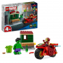 LEGO SUPER HEROES MARVEL 76287 IRON MAN CON MOTO E THE HULK ETA 4 +