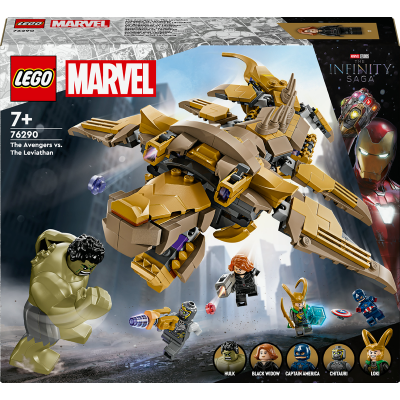 LEGO SUPER HEROES MARVEL 76290 AVENGERS VS. LEVIATHAN ETA 7 +