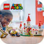 LEGO SUPER MARIO 71435 BATTAGLIA CON ROY AL CASTELLO DI PEACH ETA 7 +