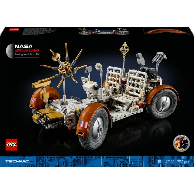 LEGO TECHNIC 42182 ROVER LUNARE NASA APOLLO - LRV ETA 18 +
