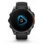 GARMIN FENIX 8 AMOLED 47MM SLATE GREY CON SILICONE BLACK 010-02904-00