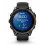 GARMIN FENIX 8 AMOLED 47MM SLATE GREY CON SILICONE BLACK 010-02904-00