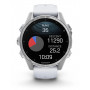 GARMIN FENIX 8 AMOLED 43MM WHITESTONE SPORT WATCH FENIX 8S 010-02903-00