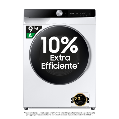 SAMSUNG WW90DG6U85 LAVATRICE CF 9KG 1400G A-10  INV ECODOSE VAP WIFI