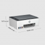 HP STANK5105 M.FUNZIONE 3IN1 SMARTTANK WIFI/USB P:4INK 4800X12
