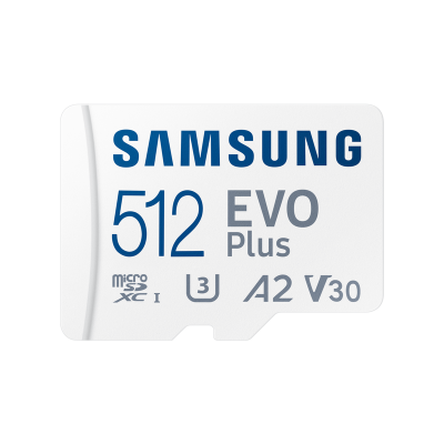 SAMSUNG MB-MC512SA CARD MICRO SD 512GB EVO PLUS 160MB/SMB/S  ADATTAT