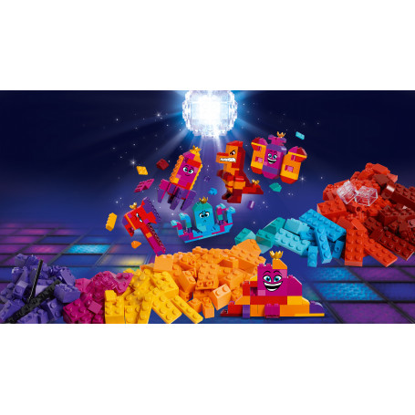 LEGO 70825 LEGO MOVIE LA SCATOLA  COSTRUISCI QUELLO CHE VUOI  DELLA REGINA WELLO KE WUOGLIO  ETA' 6+