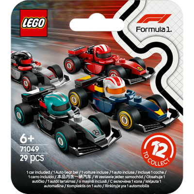 LEGO MINIFIGURES 71049 MONOPOSTO DI F1 DA COLLEZIONE 6 