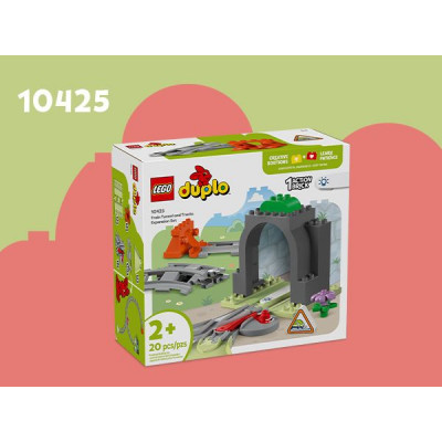 LEGO DUPLO TOWN 10425 PACK DI ESPANSIONE TUNNEL E BINARI FERROVIARI