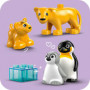 LEGO DUPLO TOWN 10442 FAMIGLIE DI ANIMALI: PINGUINI E LEONI
