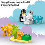 LEGO DUPLO TOWN 10442 FAMIGLIE DI ANIMALI: PINGUINI E LEONI