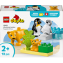 LEGO DUPLO TOWN 10442 FAMIGLIE DI ANIMALI: PINGUINI E LEONI
