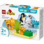 LEGO DUPLO TOWN 10442 FAMIGLIE DI ANIMALI: PINGUINI E LEONI