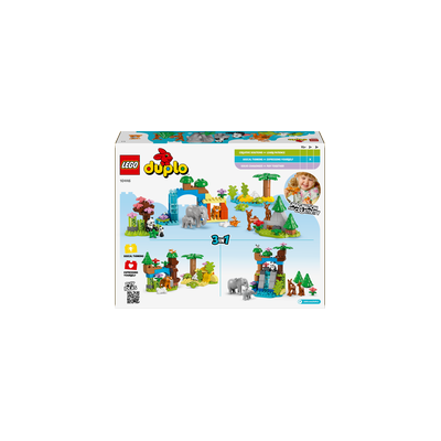 LEGO DUPLO TOWN 10446 FAMIGLIE DI ANIMALI 3 IN 1