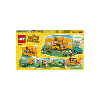 LEGO ANIMAL CROSSING 77054 LA ROULOTTE E IL NEGOZIO DI GIARDINAGGIO DI FLORINDO