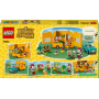 LEGO ANIMAL CROSSING 77054 LA ROULOTTE E IL NEGOZIO DI GIARDINAGGIO DI FLORINDO
