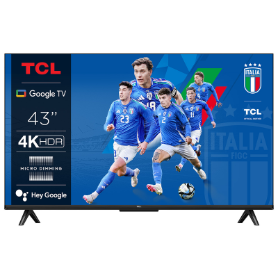 TCL 43P655 TVC LED 43 4K GOOGLE HDMI 2.1 120 HZDOLBY AUDIO W