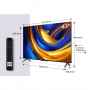 TCL 43P655 TVC LED 43 4K GOOGLE HDMI 2.1 120 HZDOLBY AUDIO W