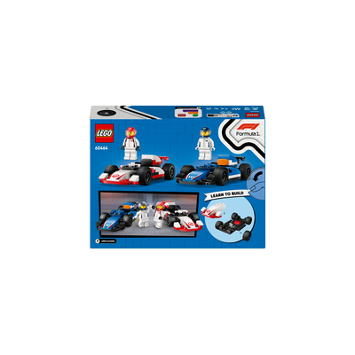 LEGO CITY FORMULA 1 60464 LO START CON LA WILLIAMS E HAAS
