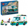 LEGO CITY GREAT VEHICLES 60451 AMBULANZA DI EMERGENZA