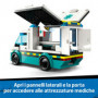 LEGO CITY GREAT VEHICLES 60451 AMBULANZA DI EMERGENZA