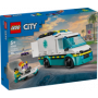 LEGO CITY GREAT VEHICLES 60451 AMBULANZA DI EMERGENZA