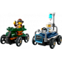 LEGO CITY GREAT VEHICLES 60459 PACK VEICOLI DA CORSA: AEREO CONTRO LETTO D   OSPEDALE