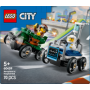 LEGO CITY GREAT VEHICLES 60459 PACK VEICOLI DA CORSA: AEREO CONTRO LETTO D   OSPEDALE