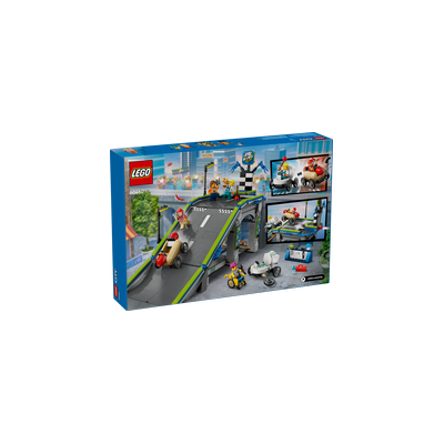 LEGO CITY GREAT VEHICLES 60460 NESSUN LIMITE: GARA SULLA PISTA A RAMPE