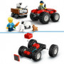 LEGO CITY GREAT VEHICLES 60461 TRATTORE AGRICOLO ROSSO CON RIMORCHIO E PECORE