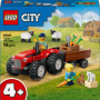 LEGO CITY GREAT VEHICLES 60461 TRATTORE AGRICOLO ROSSO CON RIMORCHIO E PECORE